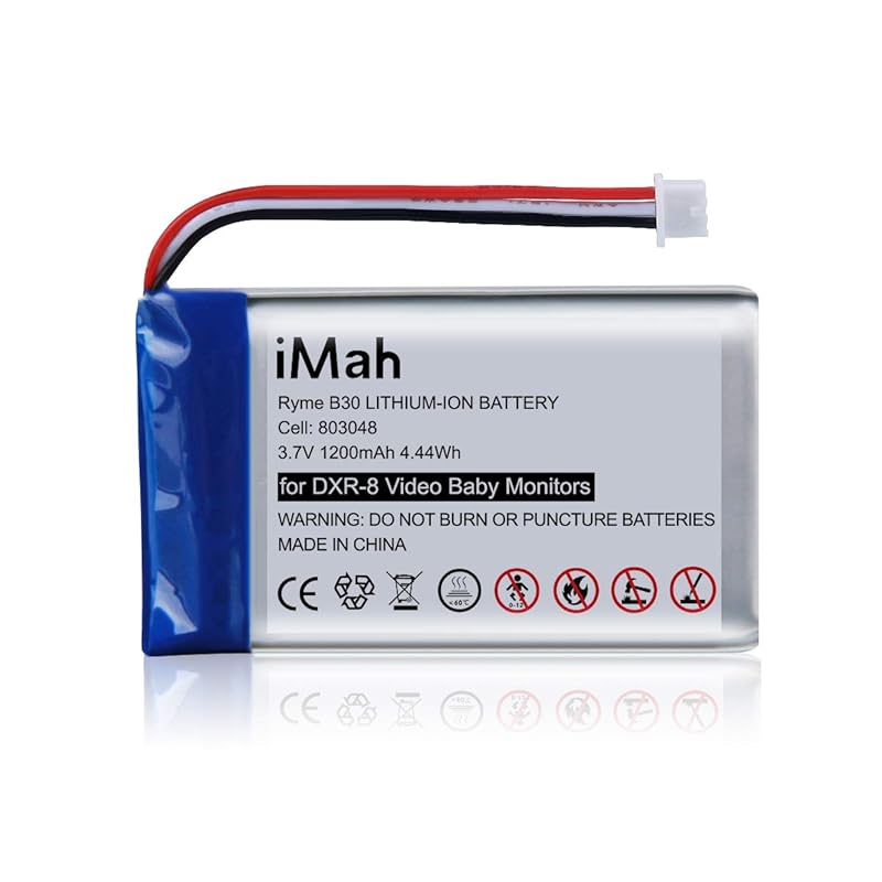 iMah Replacement Monitor Battery 1200mAh Rechargeable (Included only 1 Battery in The Package)